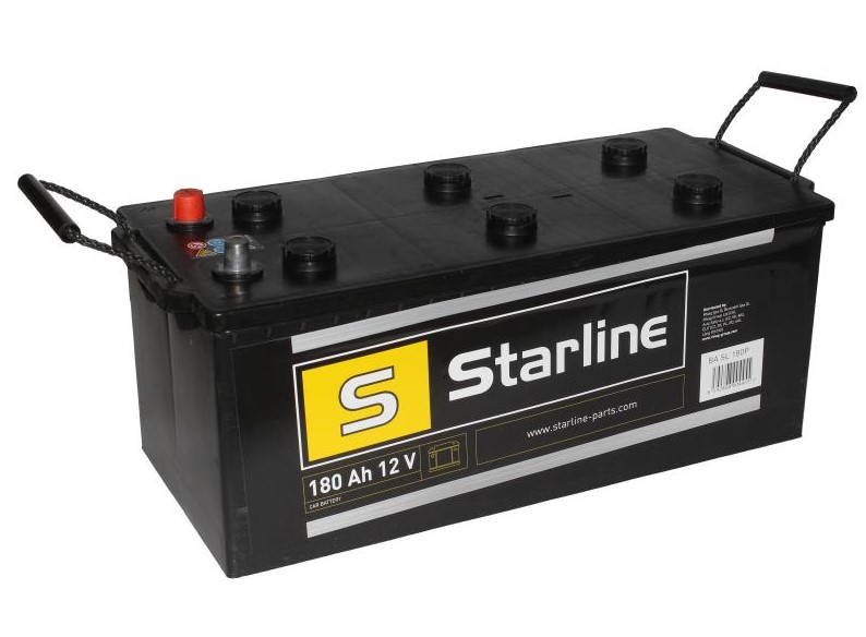 AKUMULATOR 180AH/1000A  12V  513X223X223 SAMOCHODY CIEZAROWE SZT STARLINE, BA SL 180P, STARLINE w ofercie sklepu e-autoparts.pl 